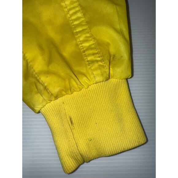 Vintage Rare Honda Racing Yellow Bomber Jacket — Size M — Made in Korea - Picture 10 of 11